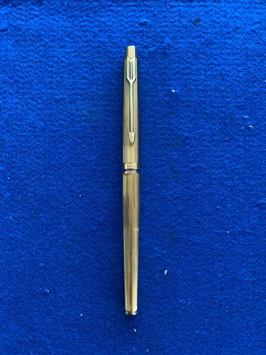 PARKER FOUNTAIN PEN GOLD PLATTED MADE FRANCE PLUMA ESTILOGRÁFICA - Imagen 9 de 23