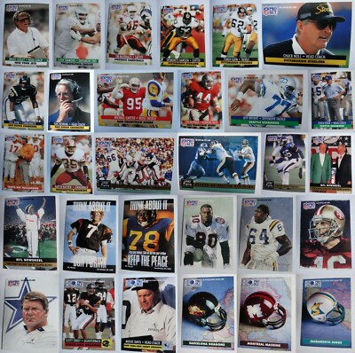 1991 Pro Set Football Cards & World League Complete Your Set Pick List 251-405