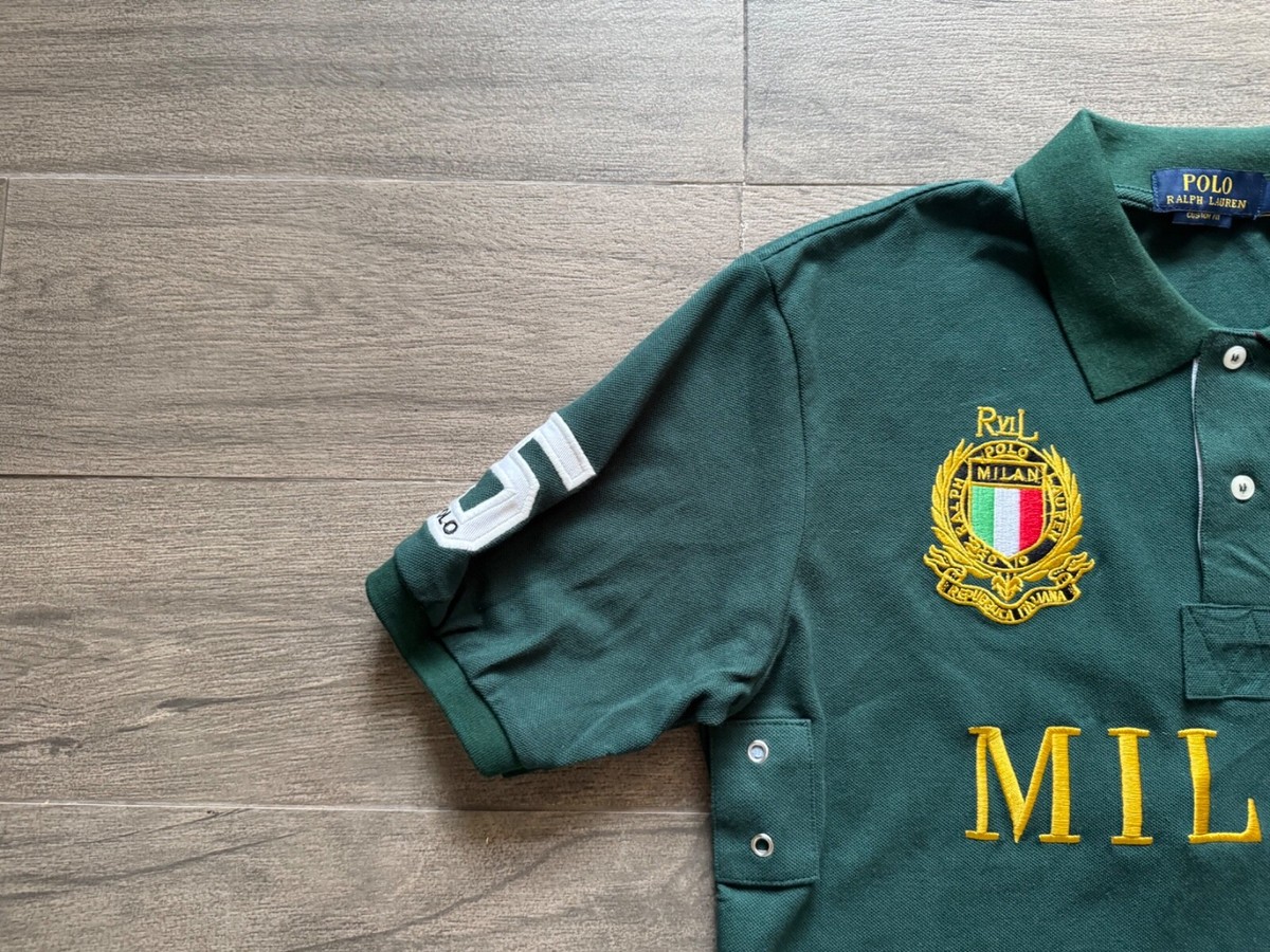 TIK Polo Ralph Lauren Milan Italy #5 Polo Shirt Big Pony