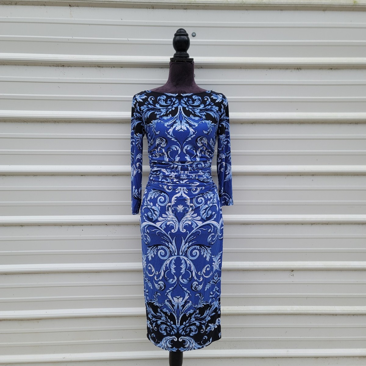 boston proper blue dress Boho Fringe Short Dress - Airy Blue