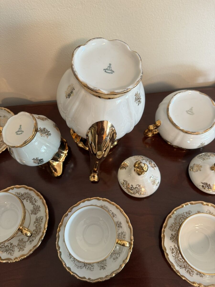Rare Vintage Mitterteich, Bavaria 29 Pice Tea Set. | eBay Rare Vintage Mitterteich, Bavaria 29 Pice Tea Set. | eBay
