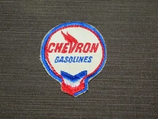 VINTAGE CARS AUTO CHEVRON GASOLINES PATCH