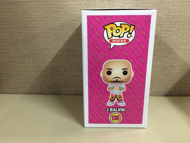 Funko Pop Rocks J Balvin Reggaeton URBANO Latino 136 Colombia Shop for sale online | eBay