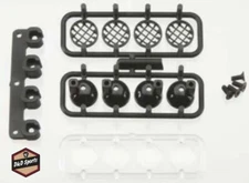RPM 80982 Light Canister Set, Black fits RPM front bumper Slash 2wd & 4wd