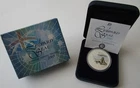 2005 $1 AUSTRALIAN ANTARTIC TERRITORY LEOPARD SEAL 1oz SILVER PROOF COIN & COA