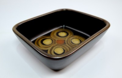 Denby Arabesque kleine Servierschale 13 cm Steingut England Vintage 1960-70 - sehr guter Zustand
