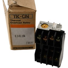 NEW FUJI TK-0N 4NK0AA Thermal Overload Relay 0.1-0.15A 600VAC 1NO 1NC