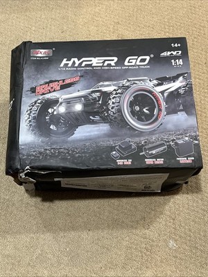 HYPER GO H14BM 1/14 Brushless RC Cars for Fast RC Trucks Untested Sold AS IS