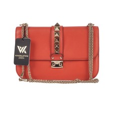 VALENTINO GARAVANI Glam Medium Rockstud Luxus Leder Schultertasche OP: 2450 €
