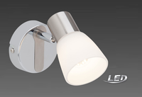 Led Wandleuchte Spot 1 Flamig Deckenleuchte Lampe Leuchte Brilliant G46110/77