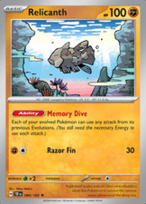 084/162 Pokemon Relicanth Zeitliche Kräfte Rare