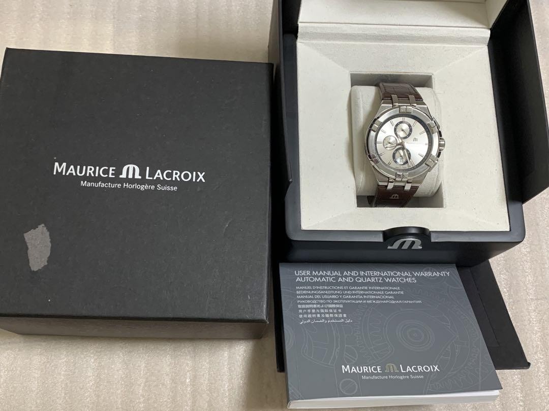 Maurice Lacroix Chronograph Watch Battery dead | eBay