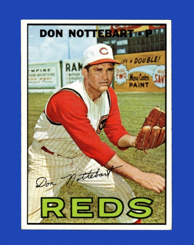 1967 Topps Set-Break #269 Don Nottebart NR-MINT *GMCARDS*