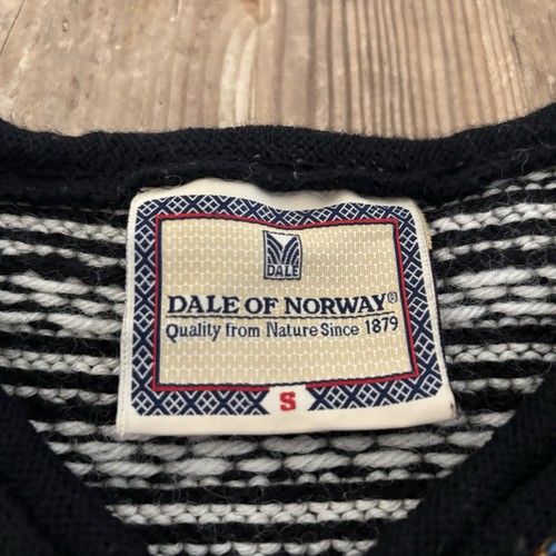 DALE OF NORWAY Setesdal Clasp WOOL Nordic Henley SWEATER Men’s Small Black - Picture 4 of 9