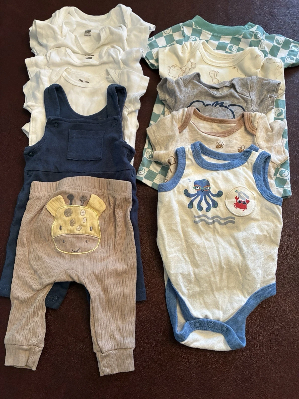 Baby Clothes 0-3 Mixed Lot . Total 11 Pieces.
