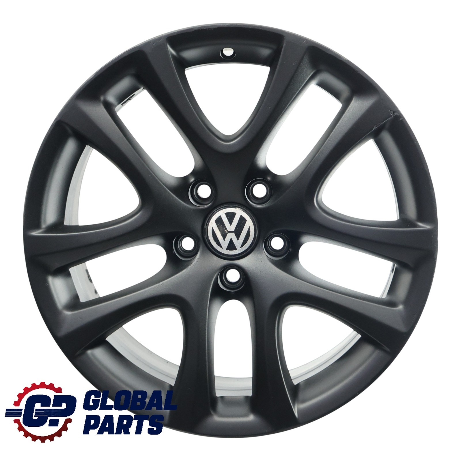 Volkswagen Scirocco Mk3 cerchio in lega nero 17" 8J ET:41 1K8601025B