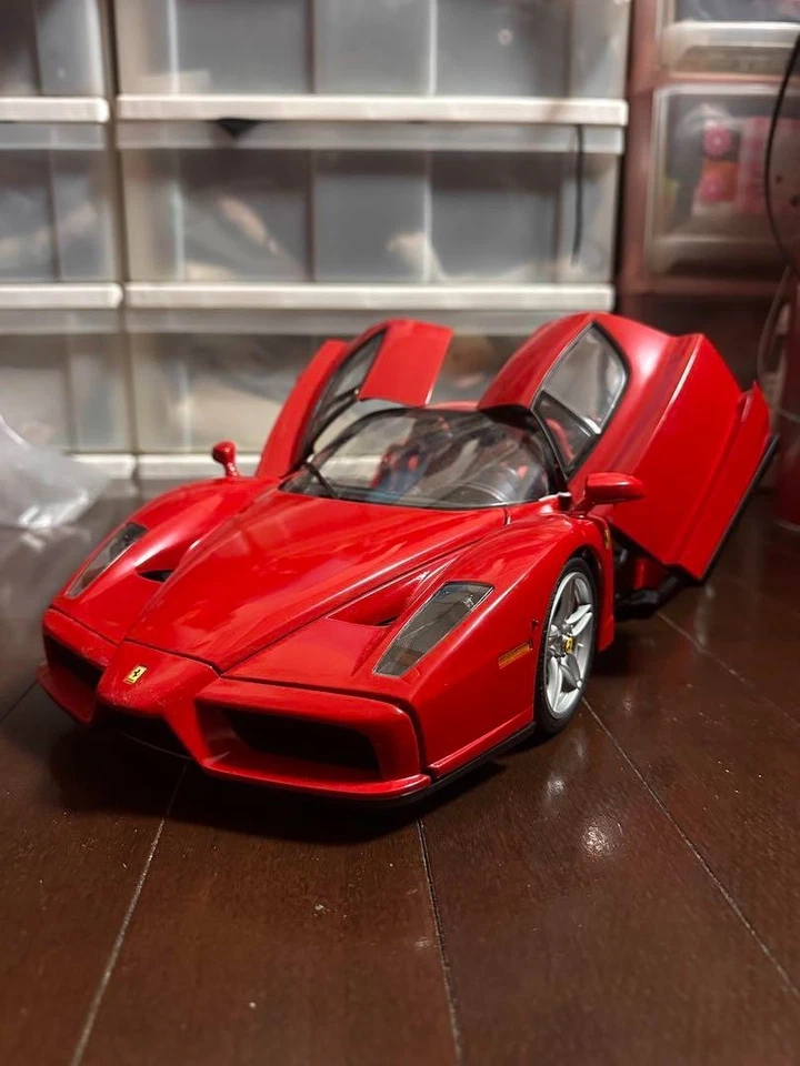 DeAGOSTINI Enzo Ferrari 1/10 Assembled Complete Model From Japan - Image 3 of 4