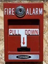 FARADAY RSG RMS-1T-KL SINGLE ACTION CONVENTIONAL PULL STATION - PRE-OWNED