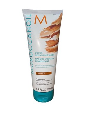 Moroccan Oil Color Depositing Mask, Temporary  Color, In COPPER - 6.7 Fl Oz