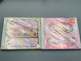 Dreamcast HELLO KITTY PINK HKT-3000 Console set SEGA Retro Game  NEW box damaged