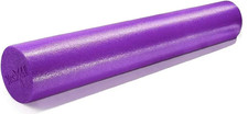 Yes4All Medium Firm Round PE Foam Roller 36 Inches for Pilates, Yoga