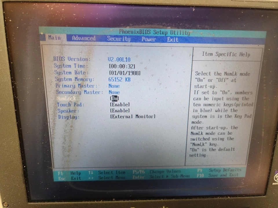 Panasonic Toughbook CF-27 Laptop PC Intel Pentium II 300MHz NO HDD AS IS READ #F - Image 3 of 4