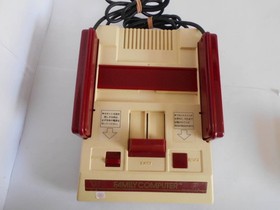Famicom Console AC Adapter RF Switch Set Tested