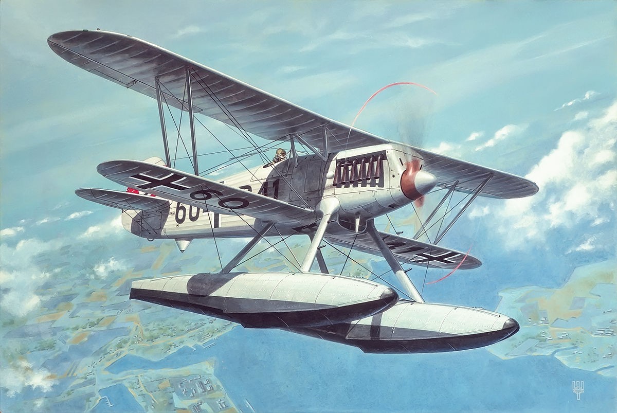 Roden 453 - 1:48 Heinkel He51 B.2 - New