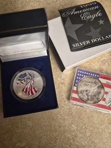 1999 1 oz Silver American Eagle (Brilliant Uncirculated)
