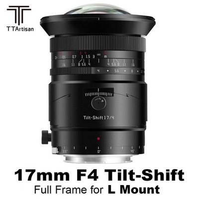 TTArtisan Tilt-Shift 17mm F4 Full Frame Ultra-Wide Angle Lens for L Mount Camera