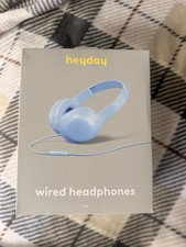 Heyday Wired Headphones Bright Teal Comfort Fit, Microphone With Remote