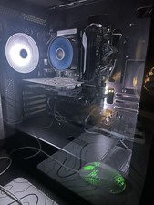 Custom Gaming Desktop PC i3-10105F 8GB 500GB SSD GTX 1650 WiFi Win11 Black
