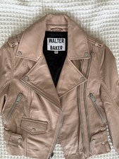 Walter Baker Blush Moto Leather Jacket XS NEW $698