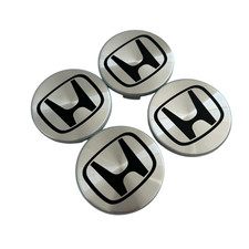 Set Of 4 Honda Silver Wheel Center Caps For Civic 1999 - 2012 2013 2014 2015 Set Of 4 Honda Silver Wheel Center Caps For Civic 1999 - 2012 2013 2014 2015