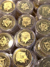 Donald Trump Third Presidential Term, Commemorative Golden 1oz Coin Novelty 🇺🇸