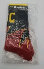 For Bare Feet - Youth Black Wave USC Trojans Socks - Rasberry - Size 13, 1-3