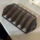 Vintage Griswold No 27 Wheat Corn Stick Pan Cast Iron  638 Erie