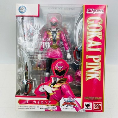 S.H.Figuarts Kaizoku Sentai Gokaiger Gokai Pink Action Figure Bandai Japan Used