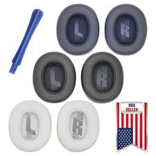 2X Ear Pads Cushion Replacement For JBL E65 E65BTNC / DUET NC / LIVE650 LIVE660