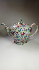 Royal Winton Grimwades Old Cottage Chintz Floral 1 3/4 Pint Earthenware Teapot