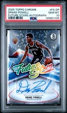 2025 TOPPS CHROME FUTURE STARS AUTOS #FS-DP DRAKE POWELL PSA 10