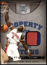 2004-05 SkyBox Fresh Ink #PO-BW Ben Wallace Property of Non-Numbered Patch E1