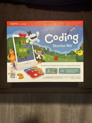 Brand new Osmo Coding Starter Kit for iPad Learning Games Stem insure shipping! 