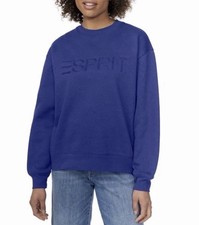 Espirit Sweatshirt Blue Costco Limited Supply Viral Retro 80s Size Medium M NWT