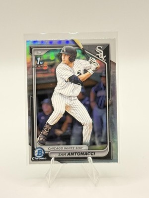 2024 Bowman Draft #BDC-158 Sam Antonacci Chrome Refractor