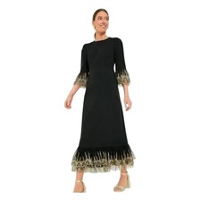 Tuckernuck Pomander Place Lillith Dress Womens Size S Formal Black Tie Party