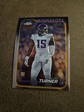 2024 Topps Chrome - Rookies Dallas Turner #221 (RC)