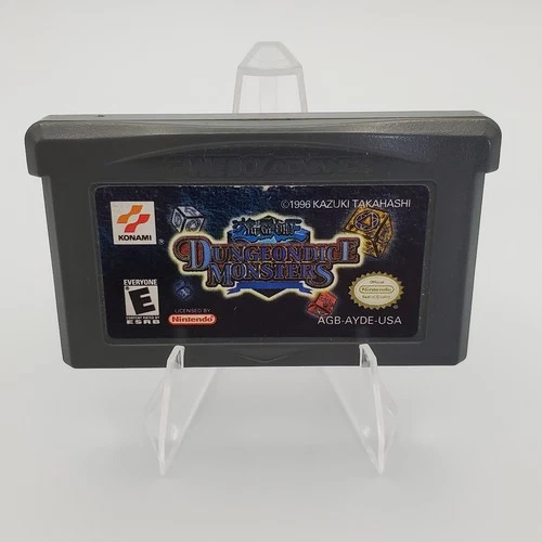 Yu-Gi-Oh Dungeon Dice Monsters Game Boy Advance Cartridge GBA Tested Authentic