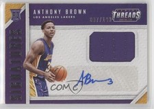 2015-16 Panini Threads Rookie Signatures 7/199 Anthony Brown #RTS-AB Auto 9c6