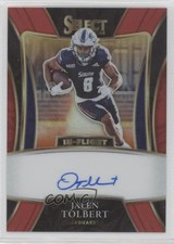 2022 Panini Chronicles Draft Picks Red 42/75 Jalen Tolbert #IN-JTO Auto 0pm